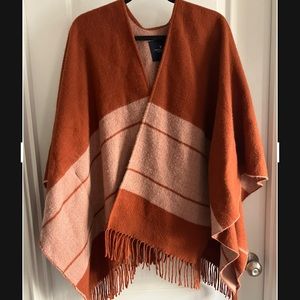 American Eagle Blanket Scarf / Poncho/ cape